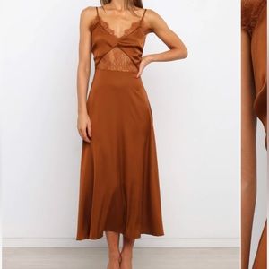Petal & Pup Ariel Dress - Rust